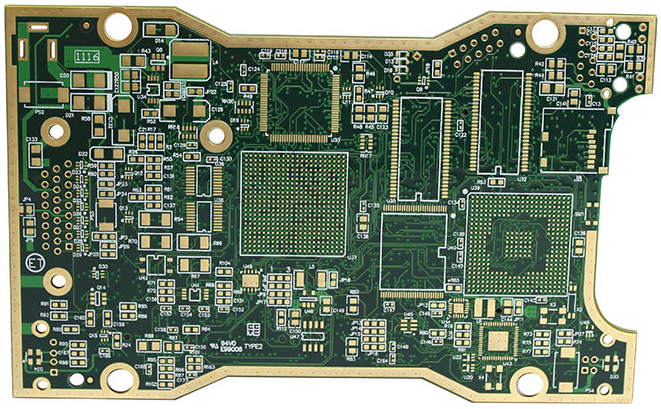 pcb10层电金板