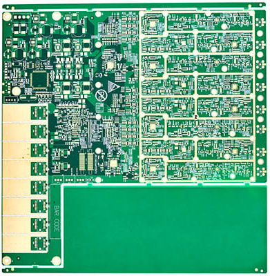 10层pcb阻抗沉金线路板