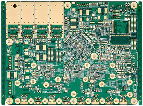pcb10层镀金板
