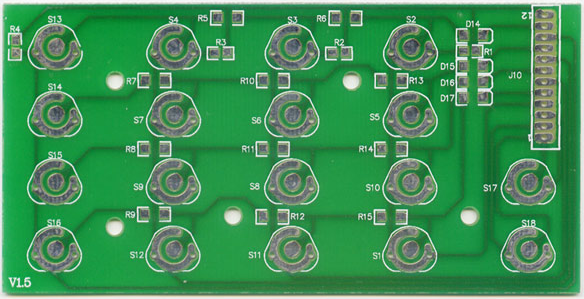 单面pcb喷锡线路板