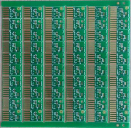 pcb单面板化金工艺