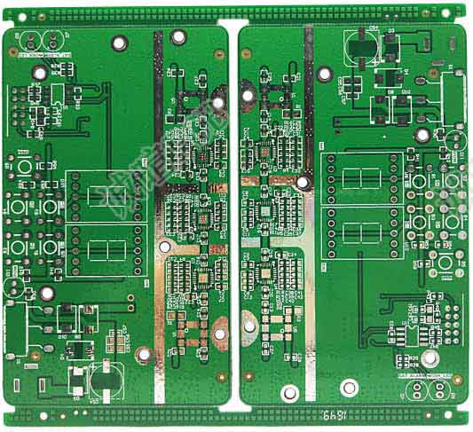 pcb双面喷锡板