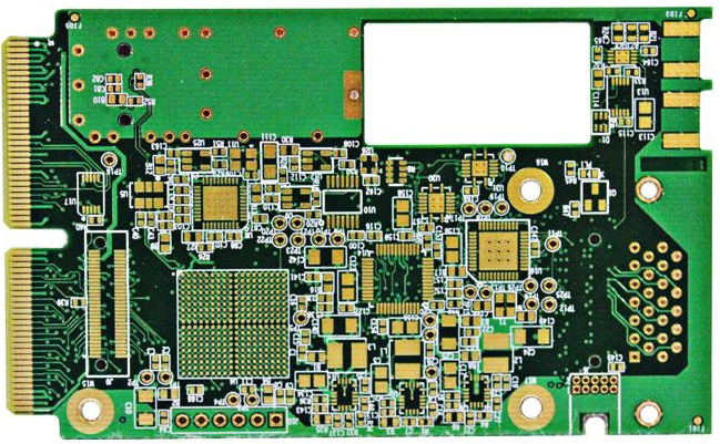 PCB四层板中加很多盲孔有什么作用